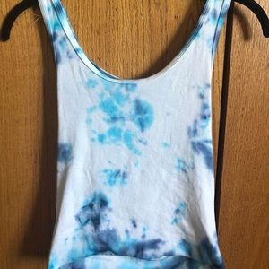 Tie dye crop top